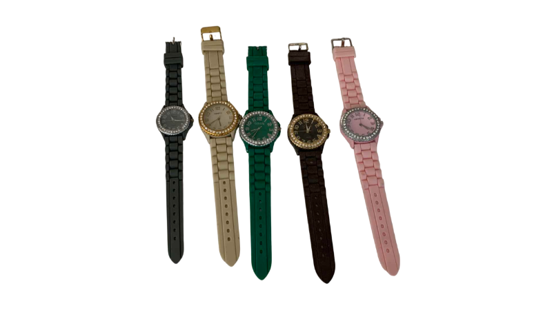 Photo 1 of 5-LADIES GENEVA SPORT WATCHES