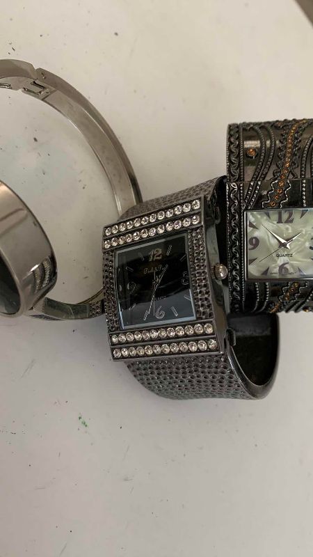 Photo 1 of 2-WATCHES AND A  BRACELET
