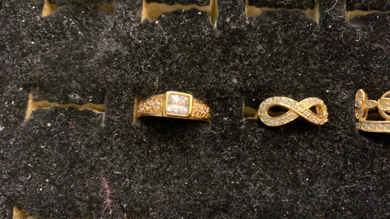 Photo 1 of 4-COSTUME JEWELRY RINGS