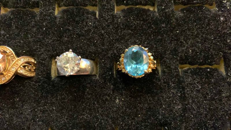 Photo 1 of 3-COSTUME JEWELRY RINGS