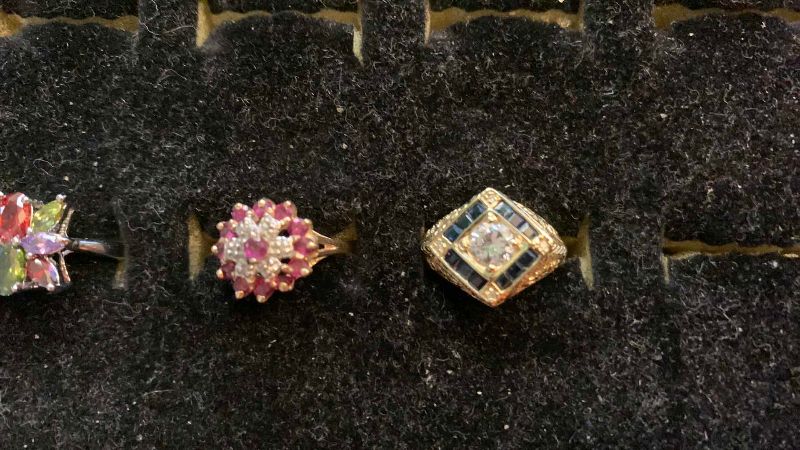 Photo 1 of 3-COSTUME JEWELRY RINGS