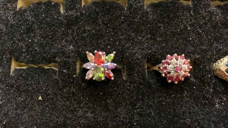 Photo 1 of 3-COSTUME JEWELRY RINGS