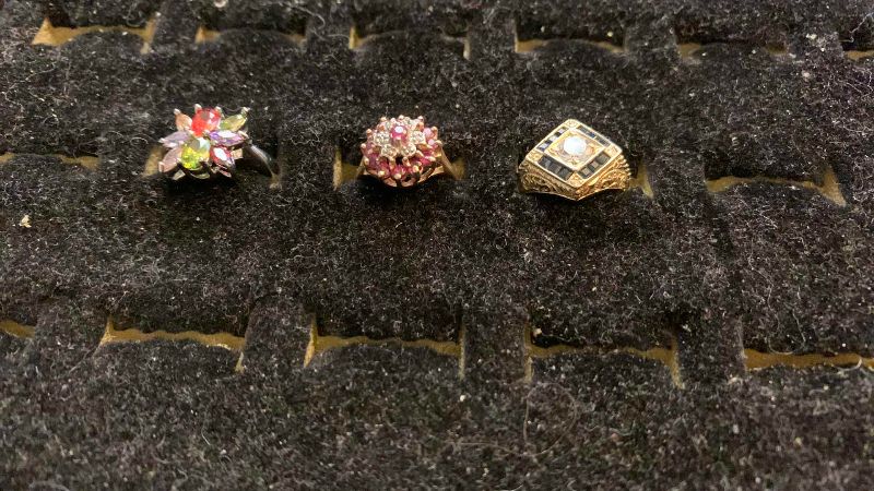 Photo 1 of 3-COSTUME JEWELRY RINGS