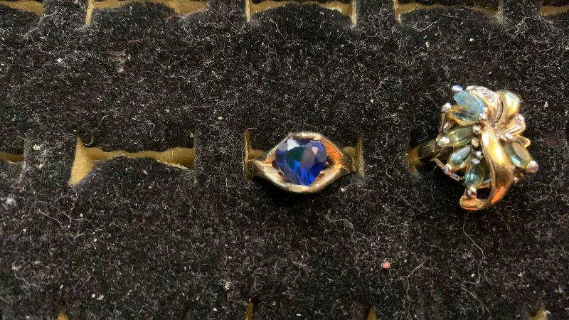 Photo 1 of 3-COSTUME JEWELRY RINGS
