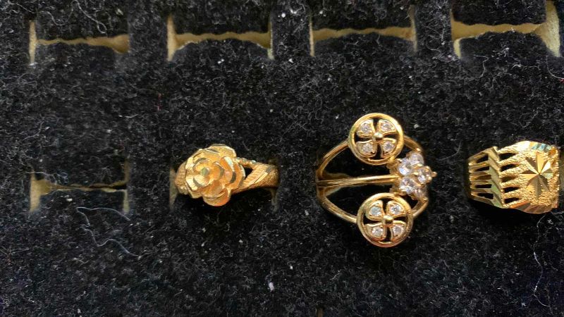 Photo 1 of 3-COSTUME JEWELRY RINGS