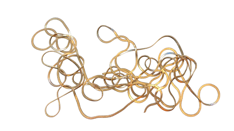 Photo 1 of GOLD TONE CHAINS