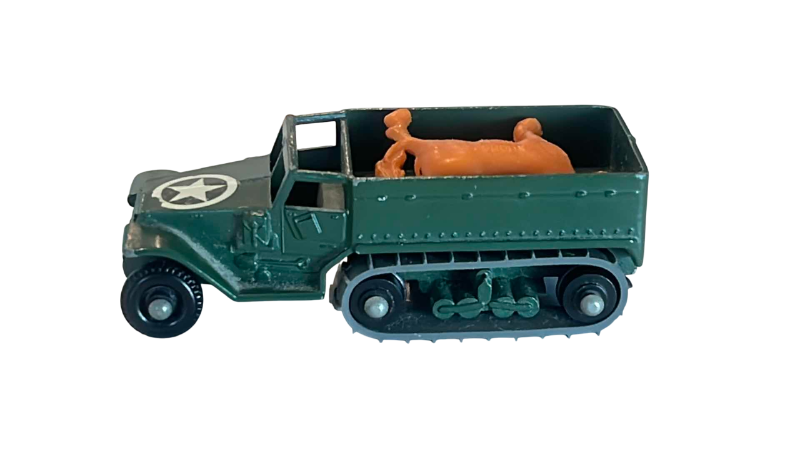 Photo 1 of VINTAGE MATCHBOX SERIES NO. 49 MILITARY PERSONNEL CARRIER MADE IN ENGLAND