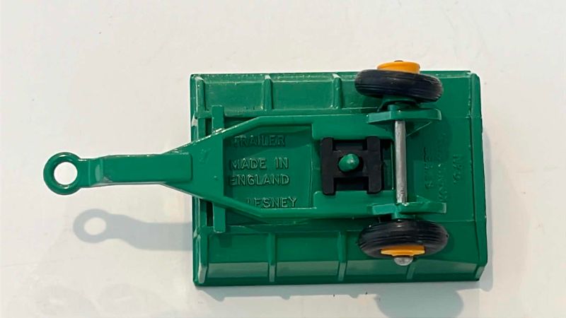 Photo 1 of VINTAGE MATCHBOX SERIES NO. 51 TRAILER WITH ONE BARREL MADE IN ENGLAND