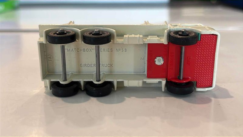 Photo 1 of VINTAGE MATCHBOX SERIES NO. 58 GIRDER TRUCK MADE IN ENGLAND