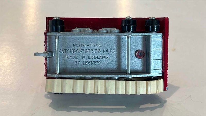 Photo 1 of VINTAGE MATCHBOX SERIES NO. 35 SNOW TRAC MADE IN ENGLAND