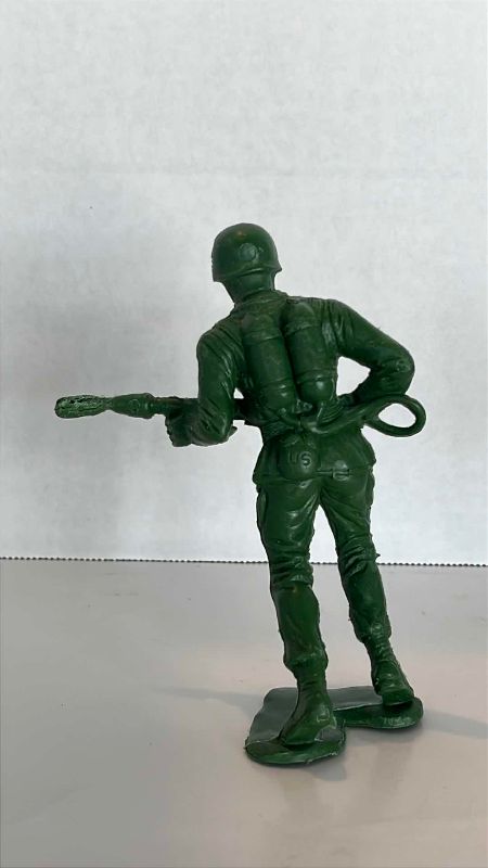 Photo 1 of VINTAGE MARX TANK TOY WWII UNITED STATES SOLDIER