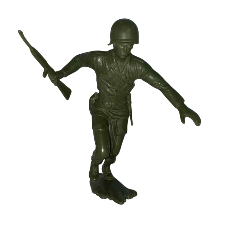 Photo 1 of VINTAGE MARX TANK TOY 1960 WWII UNITED STATES MARINE SOLIDER