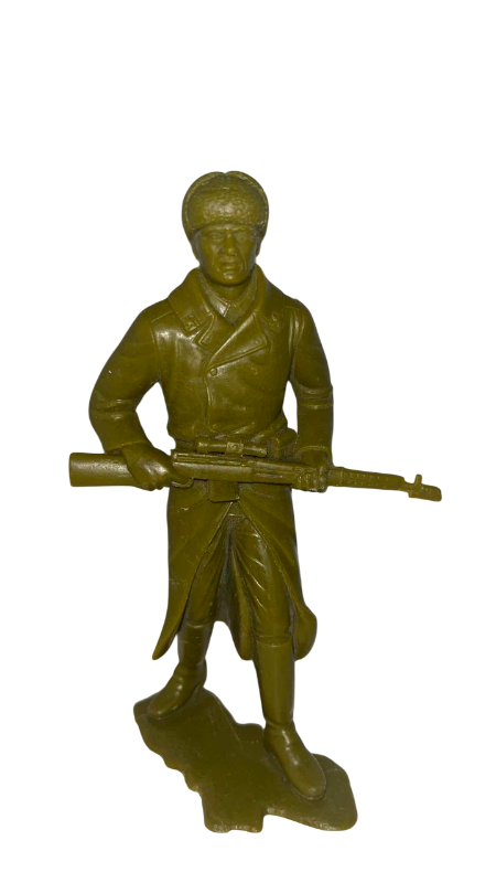 Photo 1 of VINTAGE MARX TANK TOY 1960 WWII RUSSIAN SOVIET RED ARMY SOLIDER