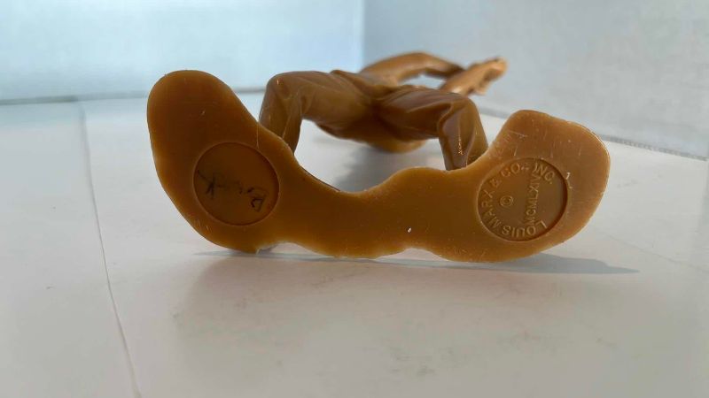 Photo 1 of VINTAGE MARX TANK TOY 1964 DANIEL BOONE “BEST OF THE WEST” ACTION FIGURE