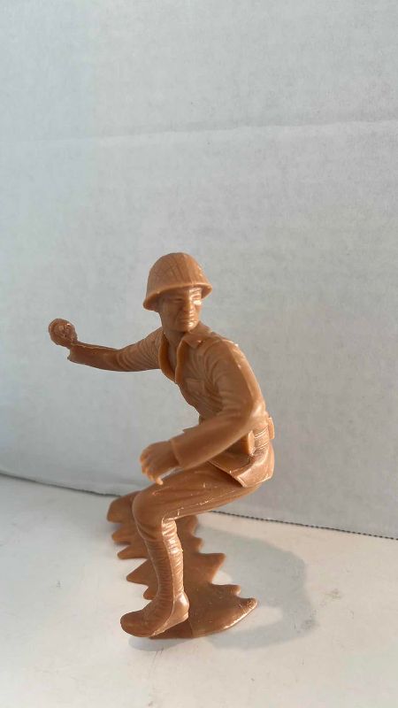 Photo 1 of VINTAGE MARX TANK TOY 1963 WWII JAPANESE SOLIDER