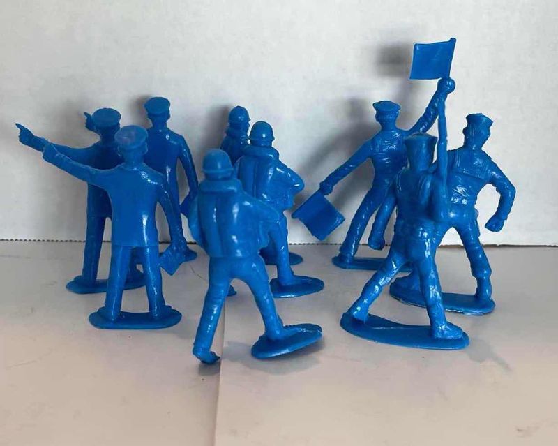 Photo 1 of VINTAGE NAVY PLASTIC MEN