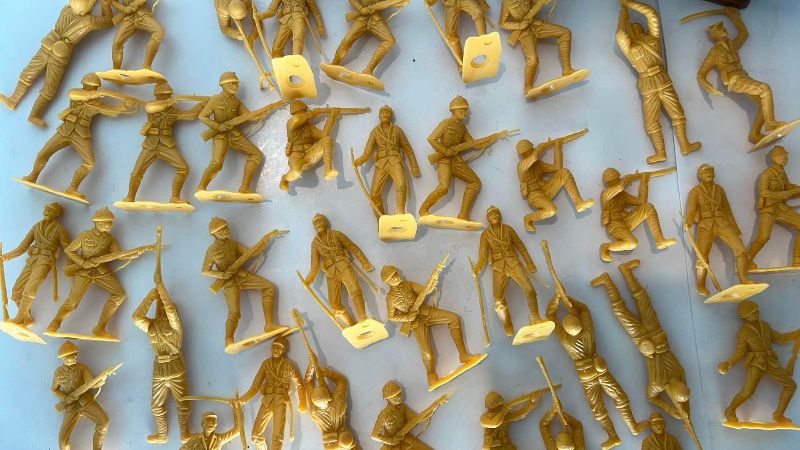 Photo 1 of VINTAGE LOUIS MARX TOYS WWII IMPERIAL JAPANESE ARMY