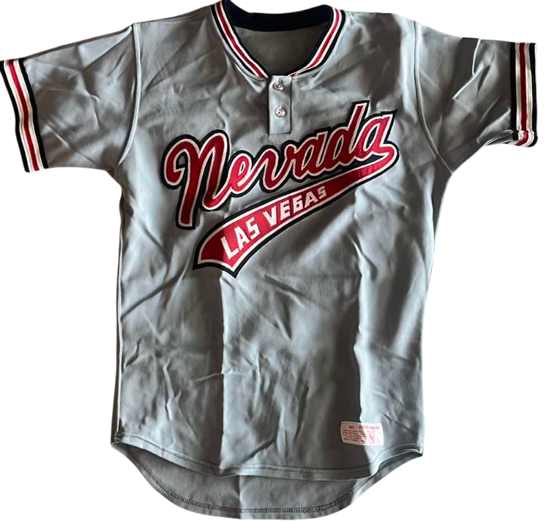 Photo 1 of LAS VEGAS NEVADA GOODMAN AND SONS BASEBALL JERSEY SIZE LARGE