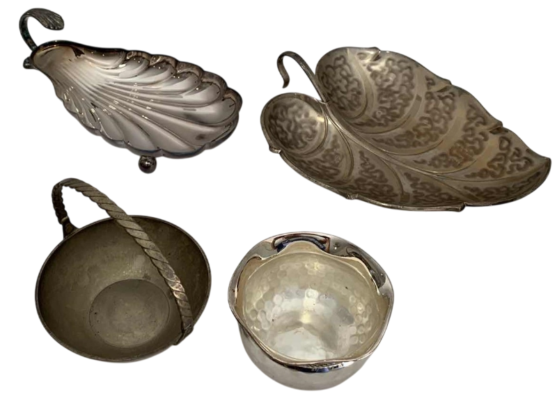 Photo 1 of 4-SILVER PLATED ITEMS