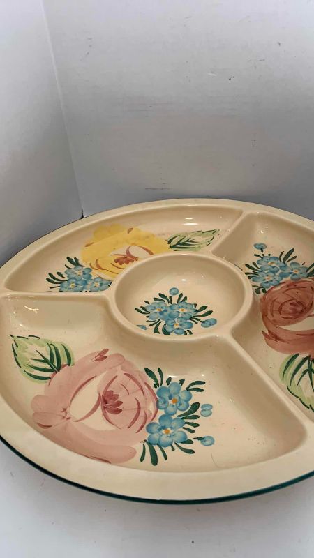 Photo 1 of 2-LARGE SERVING PLATTERS