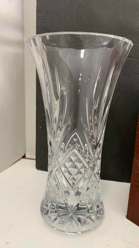 Photo 1 of NEIMAN MARCUS CRYSTAL BOWL AND A CRYSTAL VASE