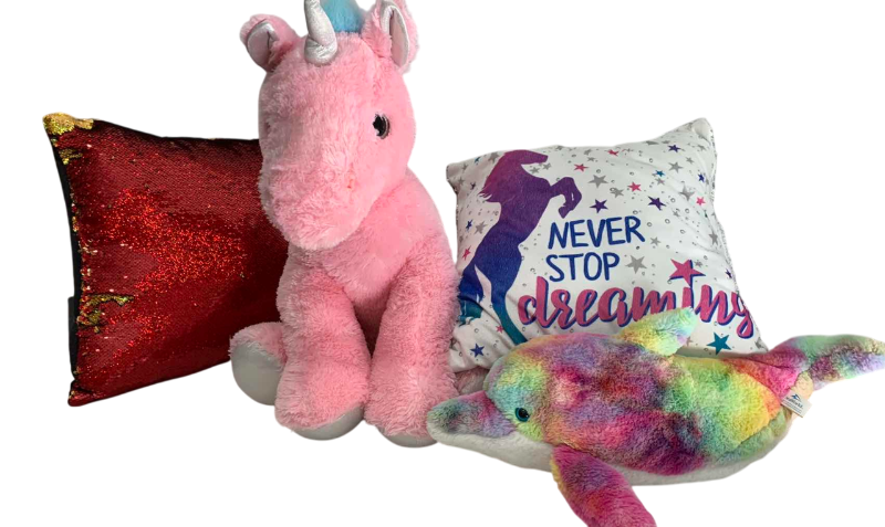 Photo 1 of STUFFED ANIMALS AND PILLOWS