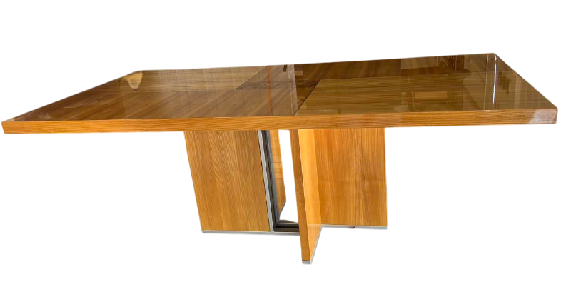Photo 1 of ELLO DINING TABLE ALUMINUM & WOOD