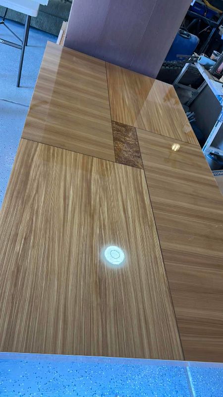 Photo 1 of ELLO DINING TABLE ALUMINUM & WOOD