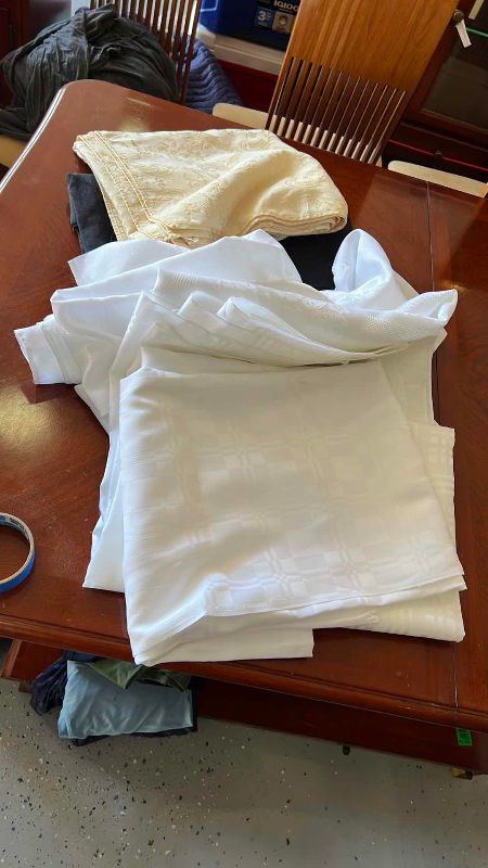 Photo 1 of TABLE LINENS