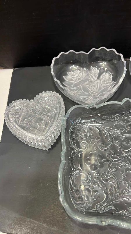 Photo 1 of CRYSTAL CANDY DISHES