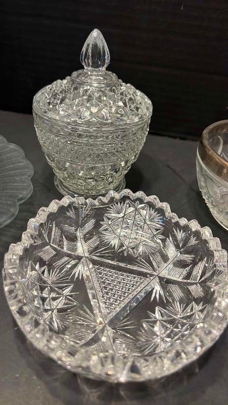 Photo 1 of VINTAGE CRYSTAL ITEMS