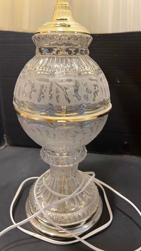 Photo 1 of WATERFORD CRYSTAL LAMP