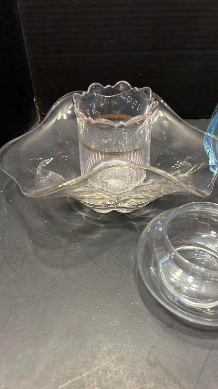 Photo 1 of VINTAGE CRYSTAL INCLUDING GOEBEL