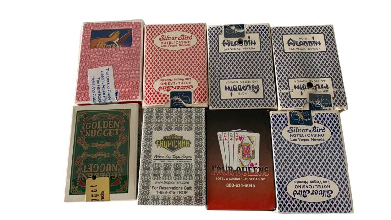 Photo 1 of VINTAGE LAS VEGAS CASINO PLAYING CARDS