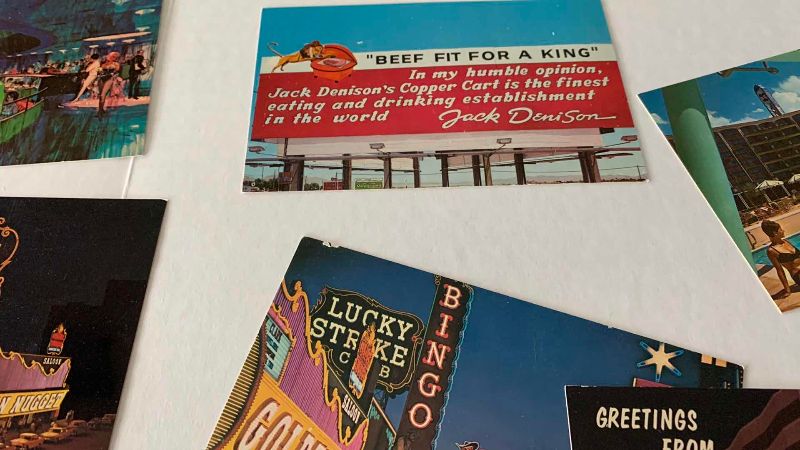 Photo 1 of VINTAGE LAS VEGAS POST CARDS