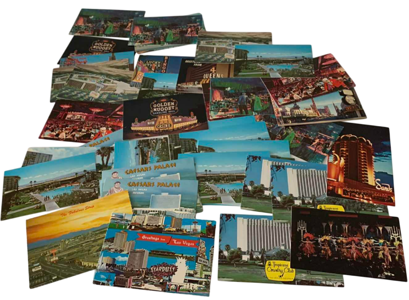 Photo 1 of VINTAGE LAS VEGAS POST CARDS