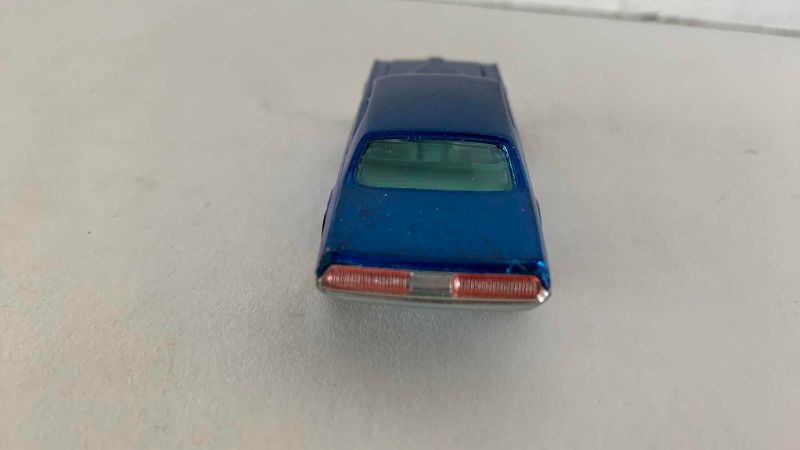 Photo 1 of VINTAGE 1967 MATTEL HOT WHEELS REDLINE CUSTOM COUGAR IN BLUE