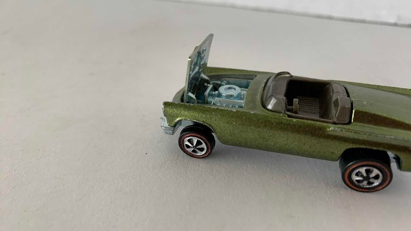 Photo 1 of VINTAGE 1967 MATTEL HOT WHEELS REDLINE OLIVE CLASSIC 57 TBIRD