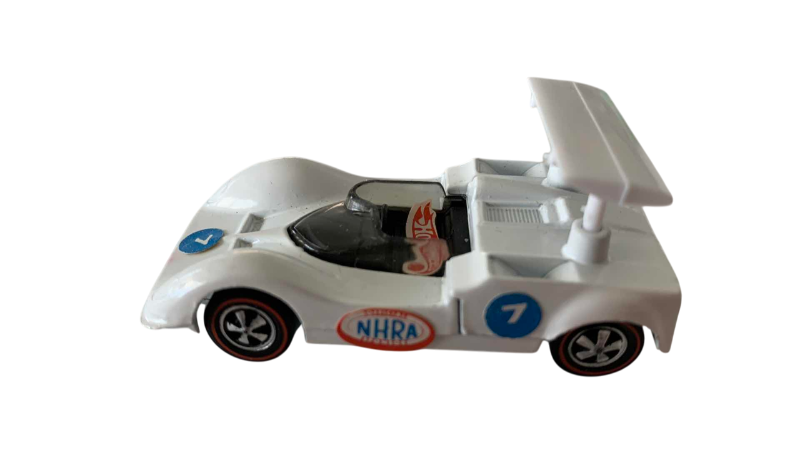 Photo 1 of VINTAGE 1968 MATTEL HOT WHEELS REDLINE CHAPARRAL WHITE ENAMEL