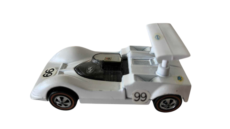 Photo 1 of VINTAGE 1968 MATTEL HOT WHEELS REDLINE CHAPARRAL WHITE ENAMEL