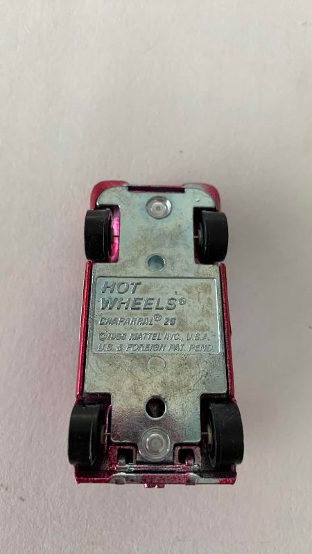 Photo 1 of VINTAGE 1968 MATTEL HOT WHEELS REDLINE CHAPARRAL RED ORIGINAL WING