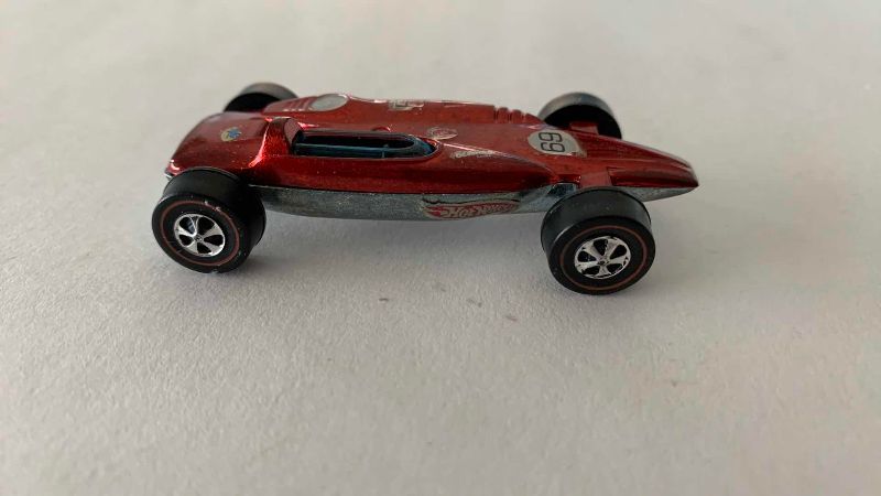 Photo 1 of VINTAGE 1969 MATTEL HOT WHEELS REDLINE SHELBY TURBINE RED