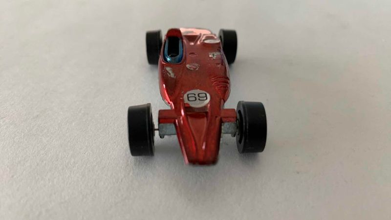 Photo 1 of VINTAGE 1969 MATTEL HOT WHEELS REDLINE SHELBY TURBINE RED