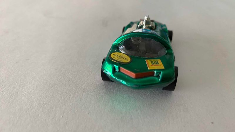 Photo 1 of VINTAGE 1967 MATTEL HOT WHEELS REDLINE SILHOUETTE GREEN