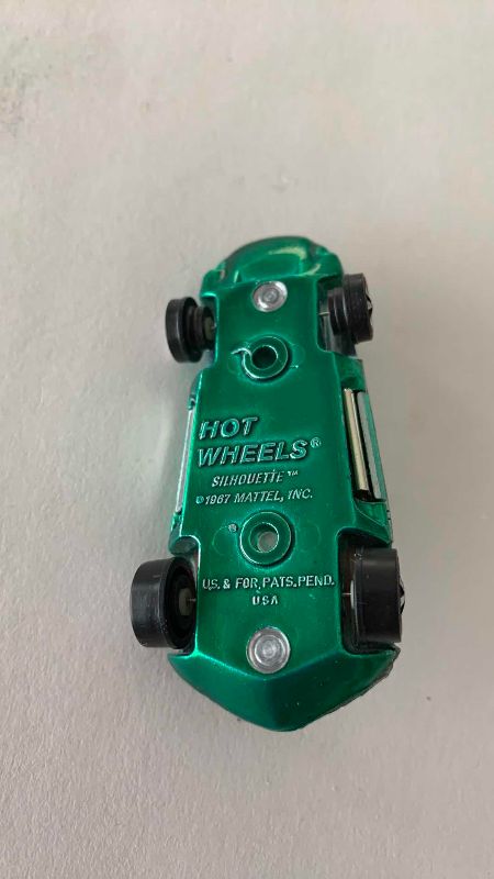 Photo 1 of VINTAGE 1967 MATTEL HOT WHEELS REDLINE SILHOUETTE GREEN