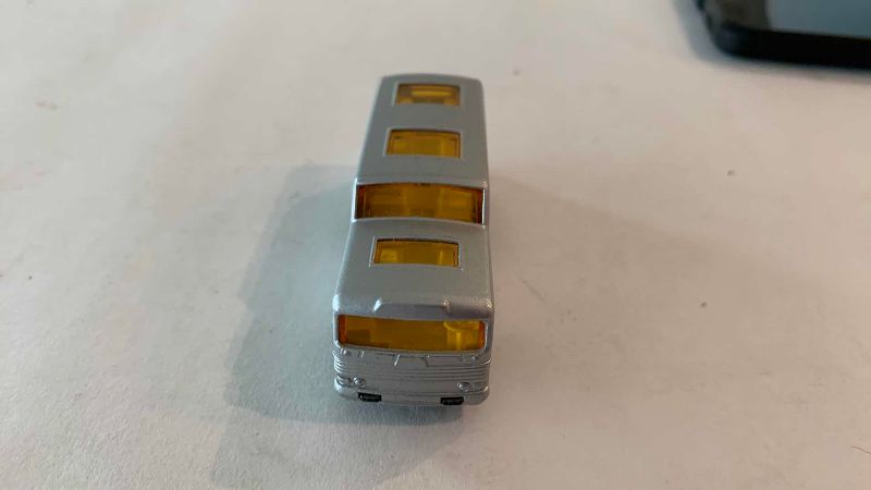 Photo 1 of VINTAGE MATCHBOX SERIES NO. 66 GREYHOUND COACH MADE IN ENGLAND
