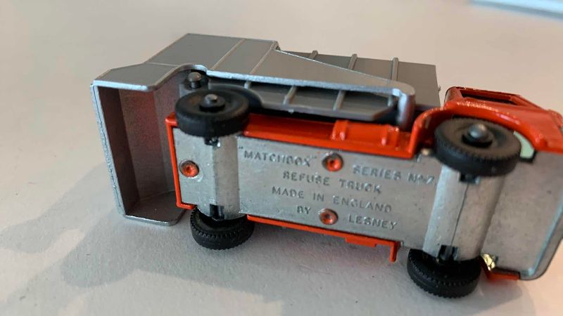 Photo 1 of VINTAGE MATCHBOX SERIES NO. 7 REFUSE TRUCK MADE IN ENGLAND