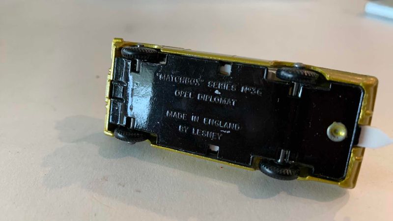 Photo 1 of VINTAGE MATCHBOX SERIES NO. 36 OPEL DIPLOMAT MADE IN ENGLAND