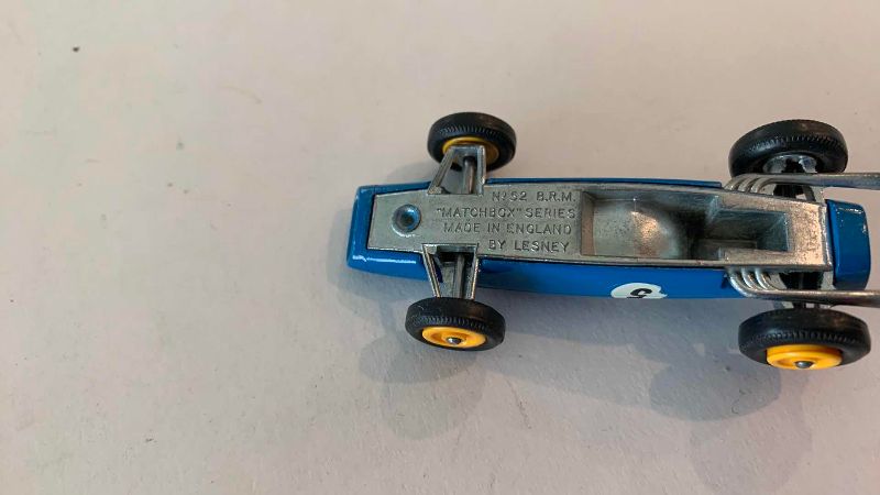 Photo 1 of VINTAGE MATCHBOX SERIES NO. 52 BRM RACING CAR MADE IN ENGLAND