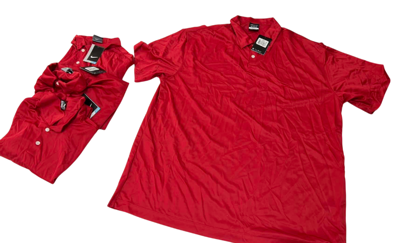 Photo 1 of 4- XXXL MENS RED NIKEGOLF DRY FIT